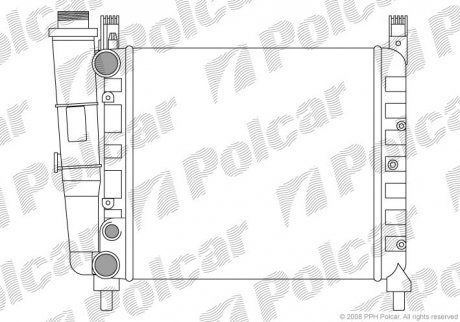 Радиаторы охлаждения Polcar 301608-9