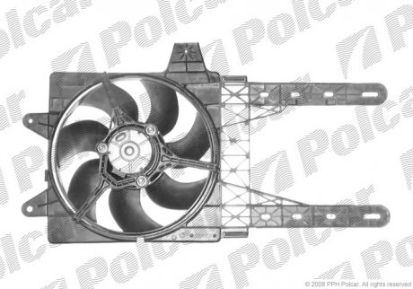 Вентилятор радіатора Polcar 301723W2 (фото 1)