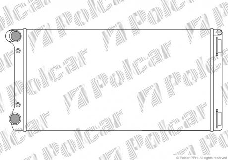 Радиаторы охлаждения Polcar 302208A2 (фото 1)