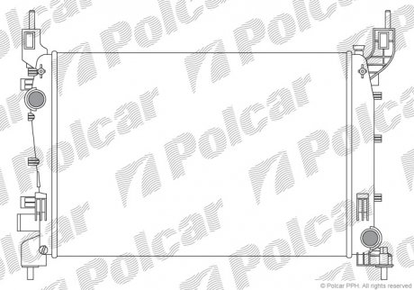 Радиаторы охлаждения Polcar 3025081