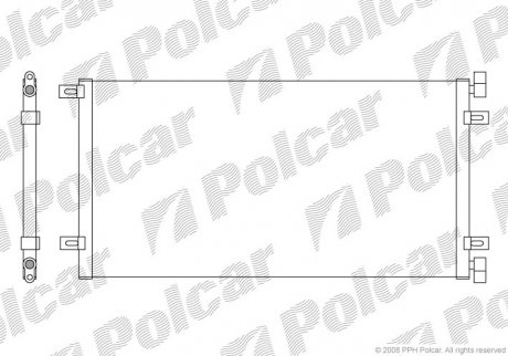 Радиаторы кондиционера Polcar 3040K8C1