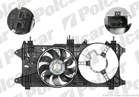Вентилятор радіатора Polcar 304123W2