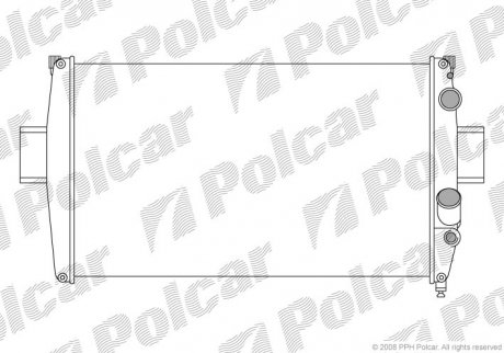 Радіатор охолодження Polcar 305008A5 (фото 1)