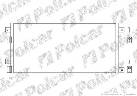 Радиаторы кондиционера Polcar 3052K82X (фото 1)