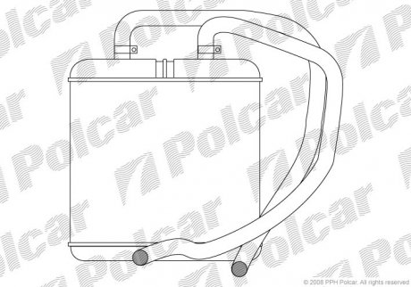 Радіатор обігріву Polcar 3052N81 (фото 1)