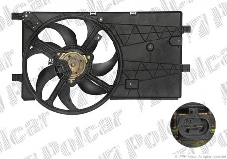 Вентилятор с корпусом/кронштейном Polcar 308523W2 (фото 1)