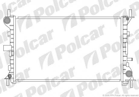 Радиаторы охлаждения Polcar 320108-2 (фото 1)