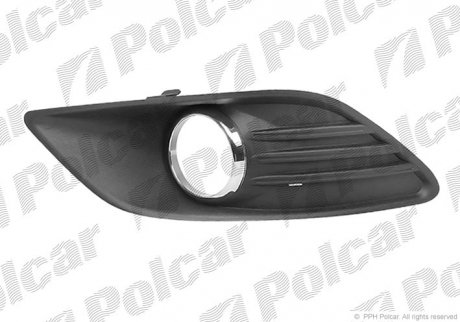 Решітка бампера Polcar 320527-3 (фото 1)