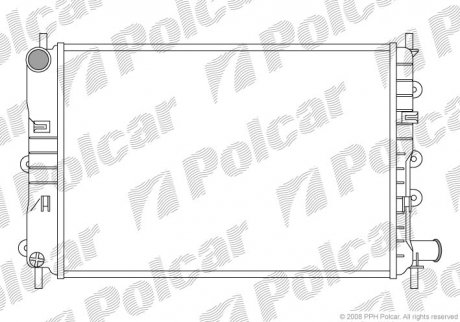 Радиаторы охлаждения Polcar 320608A4