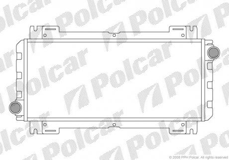 Радиаторы охлаждения Polcar 320808A1 (фото 1)