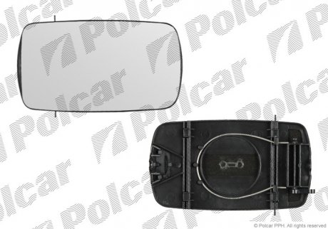 Вклад зеркала внешнего Polcar 320955-E