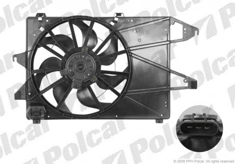 Вентилятор радіатора Polcar 321823W2 (фото 1)