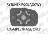 Вкладиш дзеркала зовнішнього 3218558E