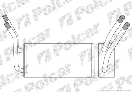 Радиаторы обогрева Polcar 3247N8-1
