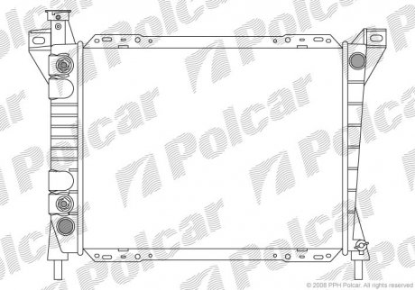 Радиаторы охлаждения Polcar 325508-1