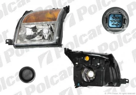 Фара основная Polcar 325809E