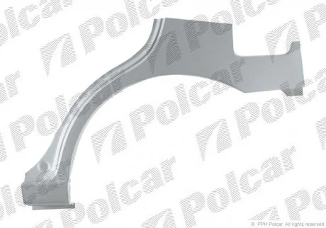 Ремкомплект крыла заднего Polcar 400783-4