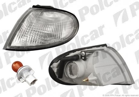 Указатель поворота передний Polcar 401120-E