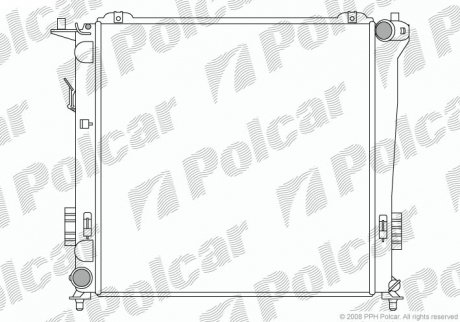 Радиаторы охлаждения Polcar 4015082X