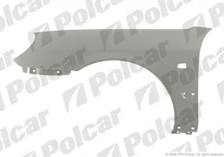 Крило переднє Polcar 402501
