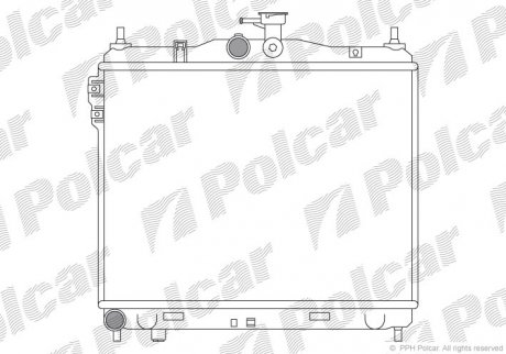 Радиаторы охлаждения Polcar 404208-1