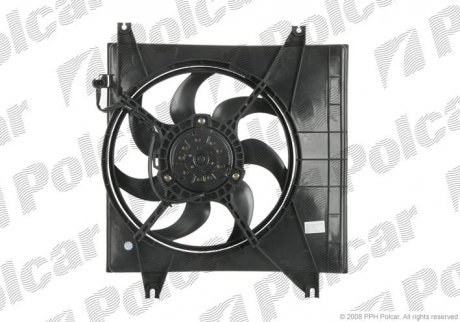 Вентилятор радіатора Polcar 404323W1 (фото 1)