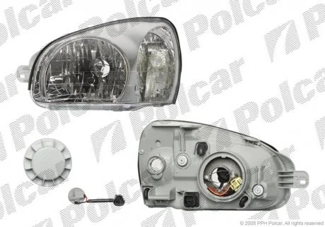 Фара основна Polcar 405010-E