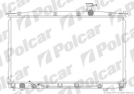Радиаторы охлаждения Polcar 405108-1