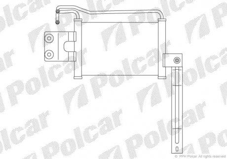 Радиаторы масла Polcar 4051L81X