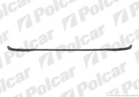 Спойлер бампера переднего Polcar 410325