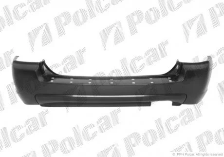 Бампер задний Polcar 410396