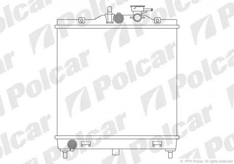 Радиаторы охлаждения Polcar 4106081