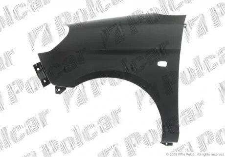 Крило переднє Polcar 410702-J