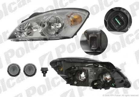 Фара основна Polcar 411410E