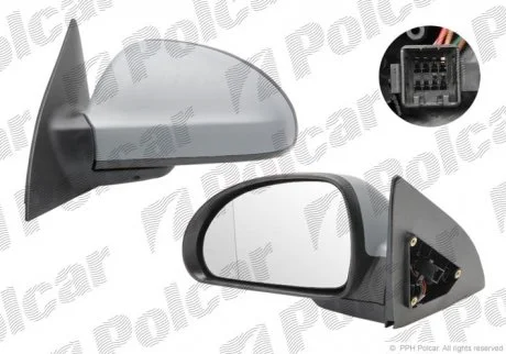 Зеркало внешнее Polcar 4114523E