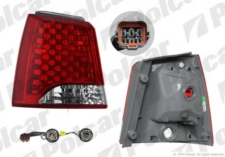 Lampa tylna Polcar 417288E (фото 1)