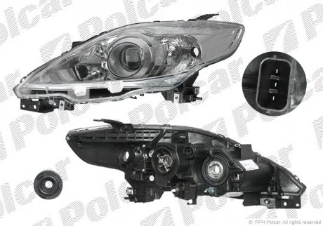 Фара основная Polcar 4550092E