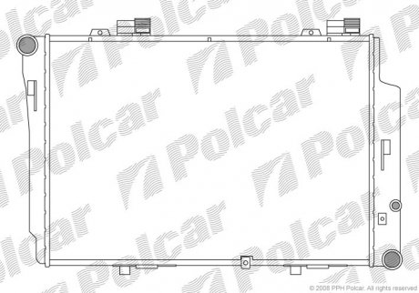 Радиаторы охлаждения Polcar 5002083X
