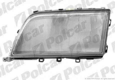 Скло фари Polcar 500211E (фото 1)
