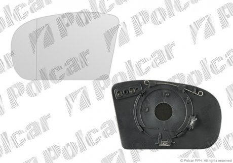 Вкладиш дзеркала зовнішнього Polcar 5003545E (фото 1)