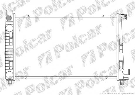 Радиаторы охлаждения Polcar 500508-5