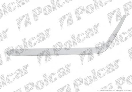 Молдинг бампера лівий Polcar 501407-5 (фото 1)
