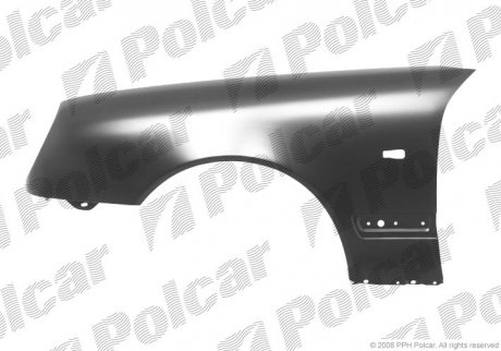 Крило переднє Polcar 501501-J (фото 1)