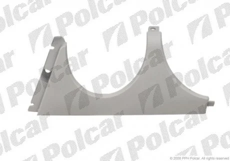 Накладка под фару (ресничка) Polcar 501506-2