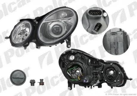 Фара основная Polcar 5016091E