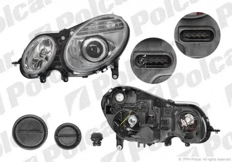 Фара основная Polcar 501710E