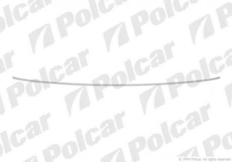 Молдинг бампера Polcar 502596-6