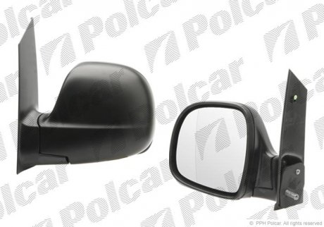 Зеркало внешнее Polcar 504051-M (фото 1)