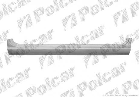 Поріг правий Polcar 506242-4 (фото 1)
