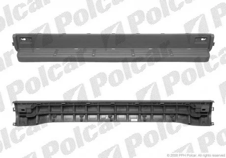 Бампер задний Polcar 506296-5